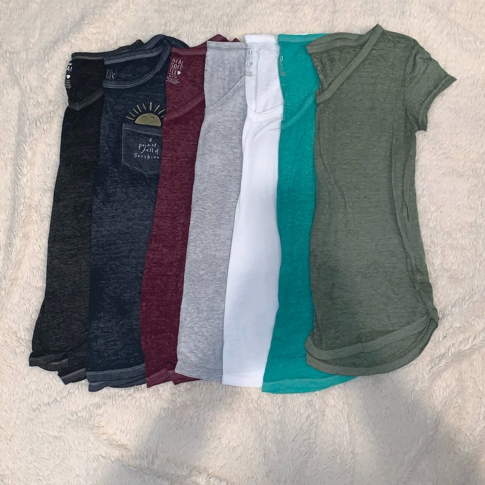COPY - [Aerie] Heathered Real Soft Tee